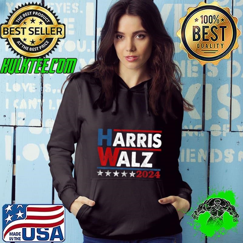Harris Waltz 2024 Kamala Harris Waltz Stars Vote Hoodie