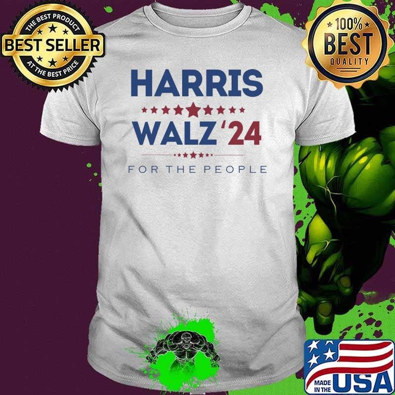 Harris Walz For The People American President Vote Kamala T-Shirt