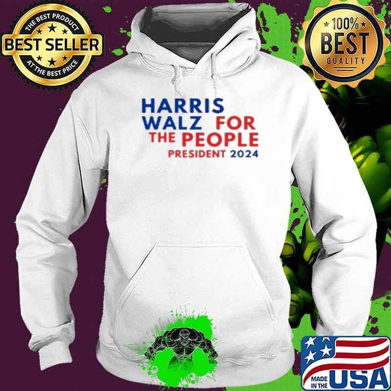 Harris Walz for the People President 2024 Hoodie