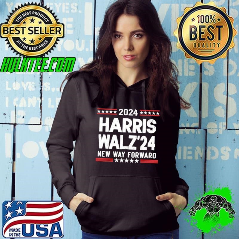 Harris walz 2024 a new way forward 2024 stars T-Shirt