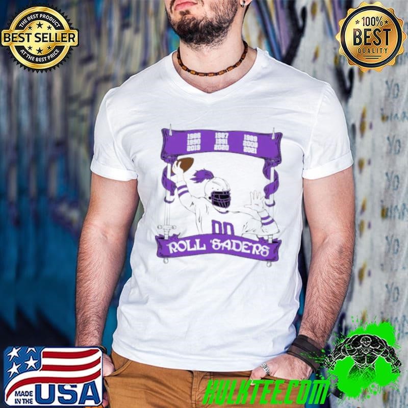 Holy Cross Crusaders football roll saders shirt