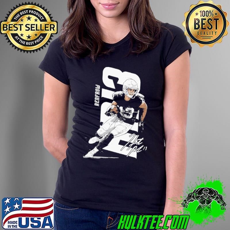 Hunter Renfrow American football wide receiver Las Vegas Vertical Ladies Tee Hunter Renfrow American football wide receiver Las Vegas Vertical Ladies Tee