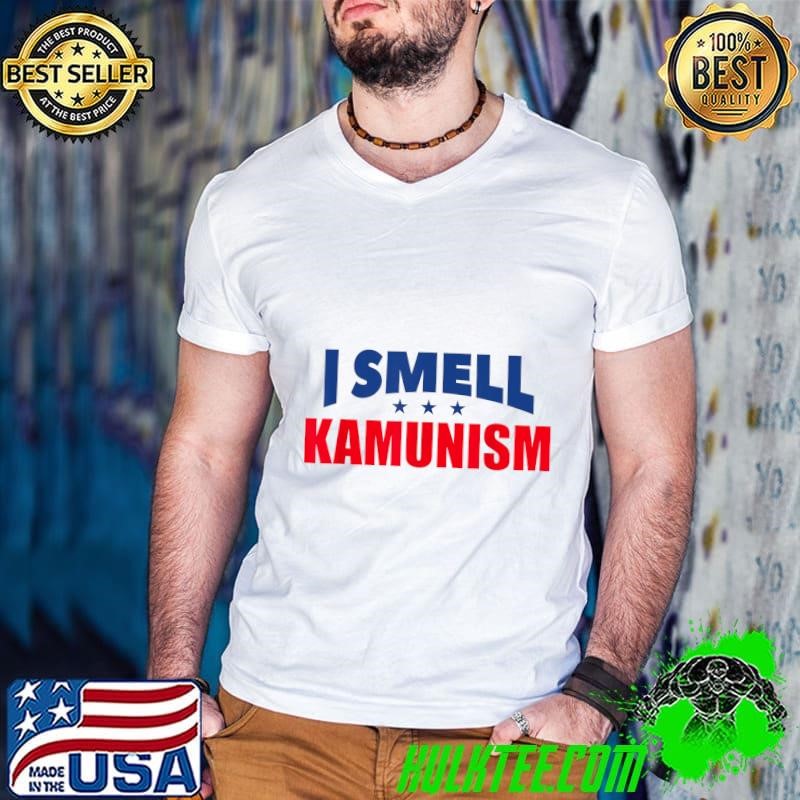 I Smell Kamunism Blue Stars Election 2024 T-Shirt