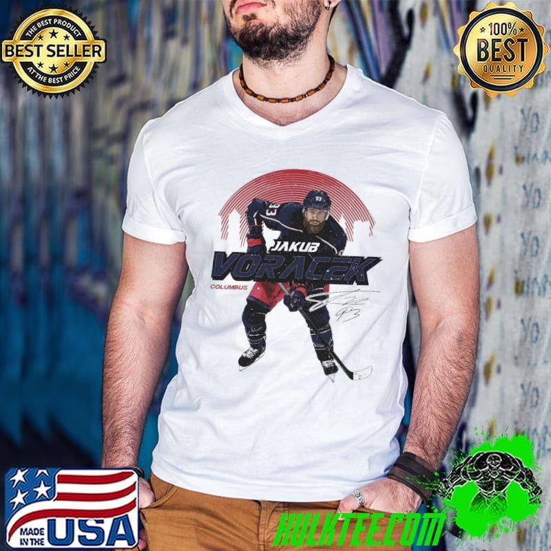 Jakub voracek skyline ice hockey signature player T-Shirt