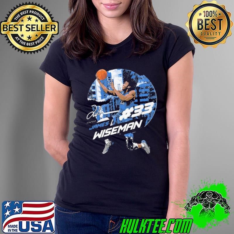 James Wiseman Golden State City Emblem Signature T-Shirt