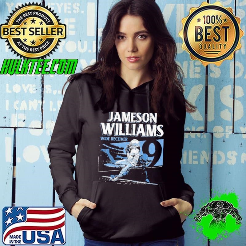 Jameson Williams Detroit Player Name Wide Receiver Hoodie