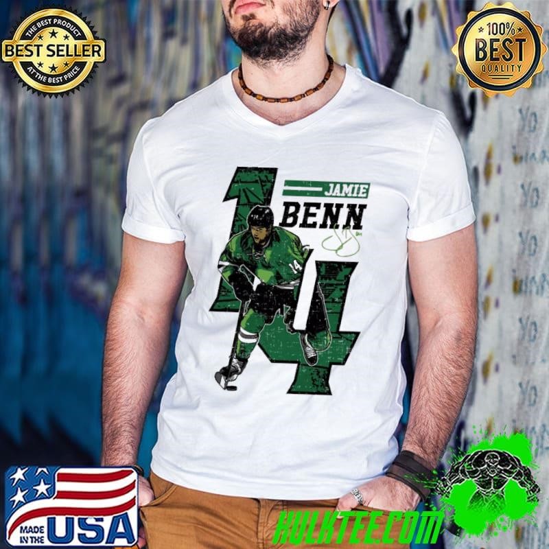 Jamie benn offset signature Canadian professional ice hockey winger T-Shirt