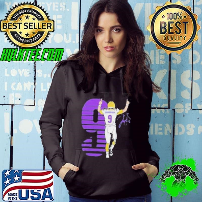 Joe Burrow 9 where I’m from bengals signature Hoodie