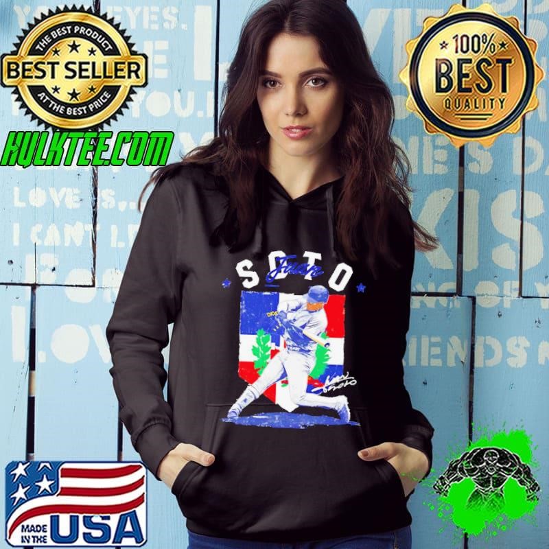 Juan Soto New York Yankees Country flag signature Hoodie
