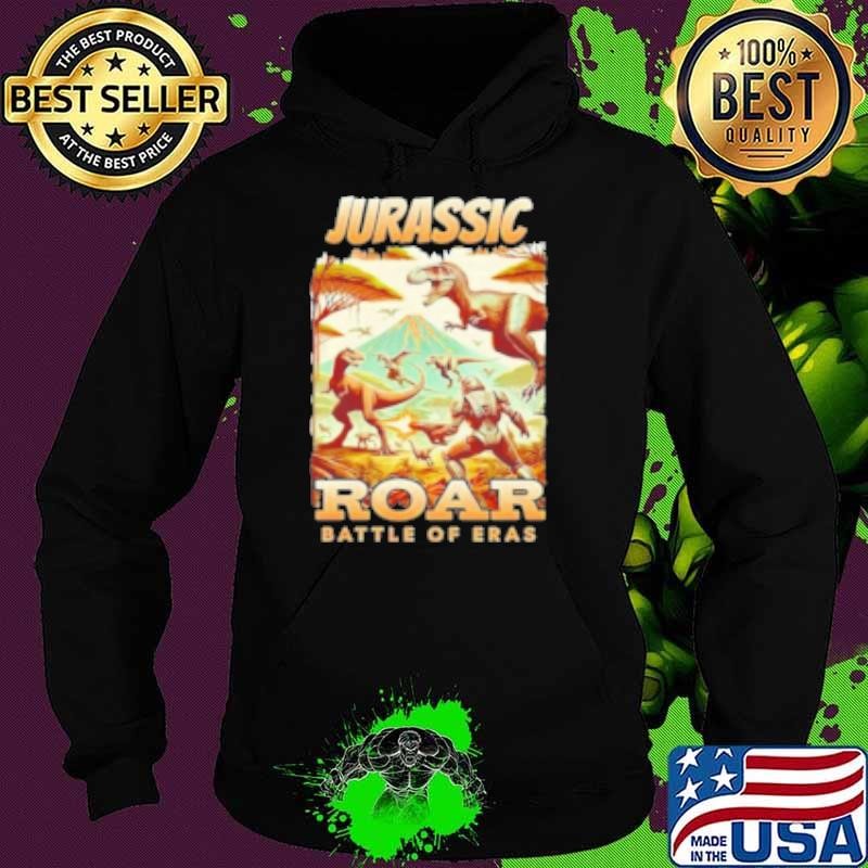Jurassic Roar Battle Of Eras War Dinosaur Hoodie