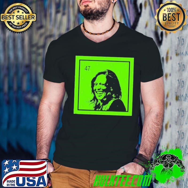 Kamala 47 – Brat Green shirt