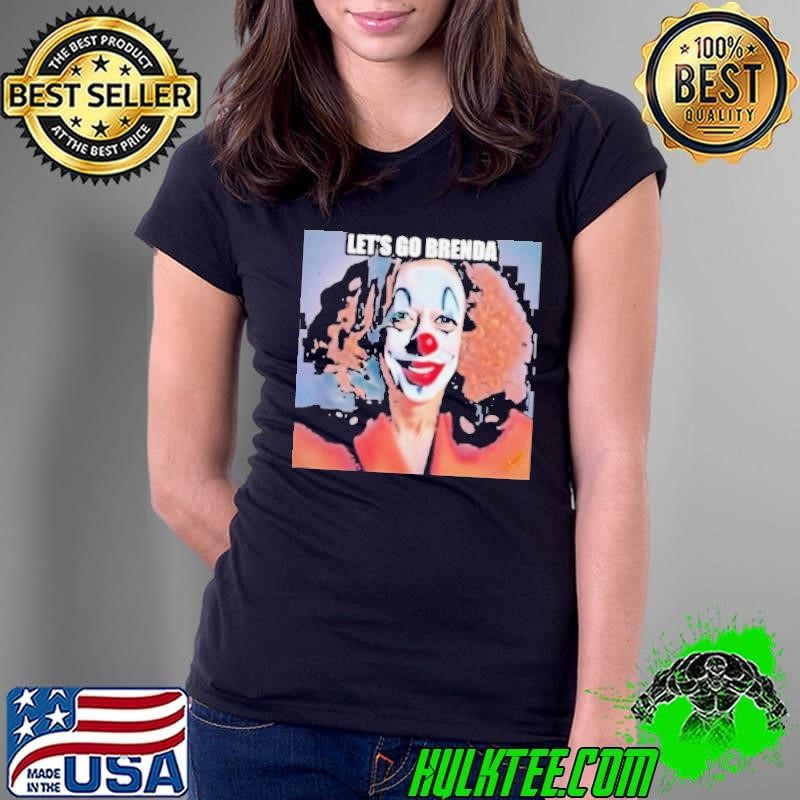 Kamala Clown Let’s Go Brenda 2024 Ladies Tee