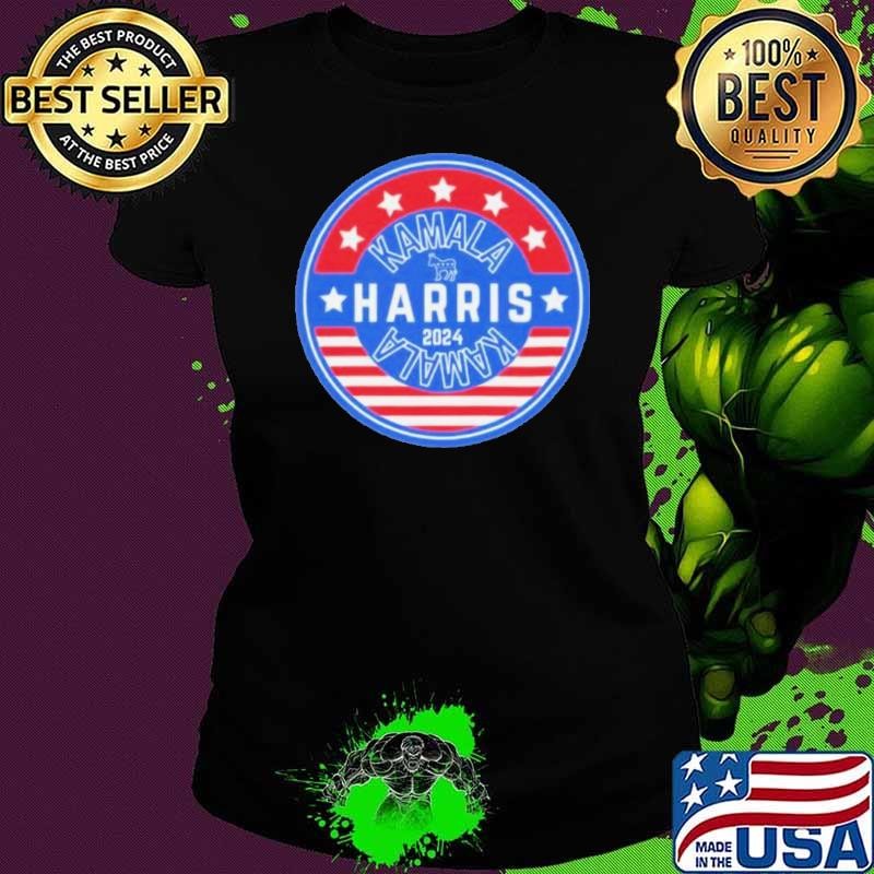 Kamala Harris 2024 Logo America Potus Presidential Election Ladies tee