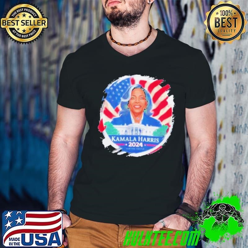 Kamala Harris For President Campaign Logo Flag America Shirt