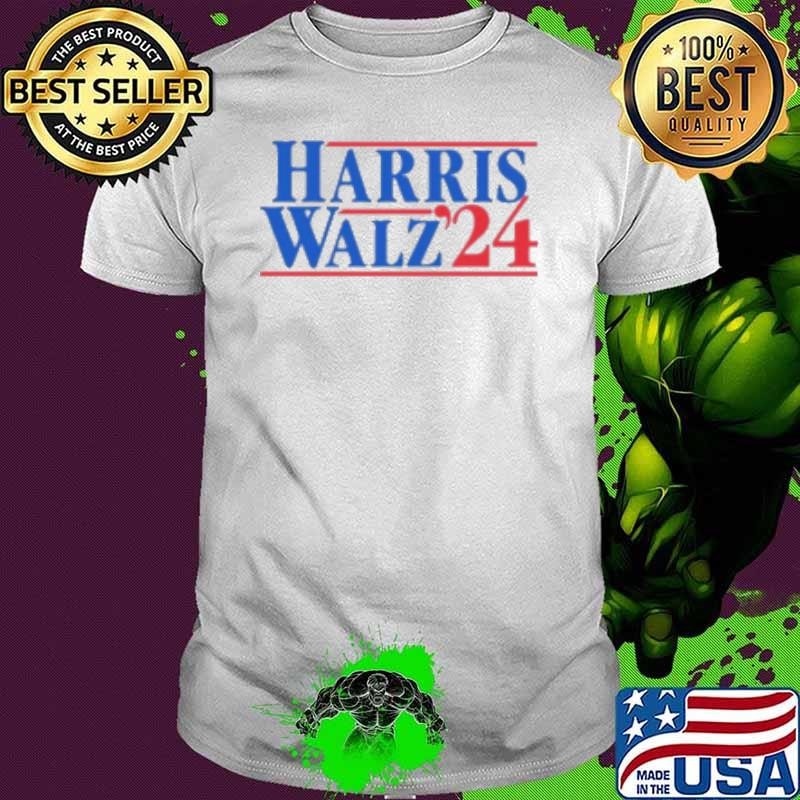 Kamala Harris Tim Walz 2024 Tee Shirt Shirt