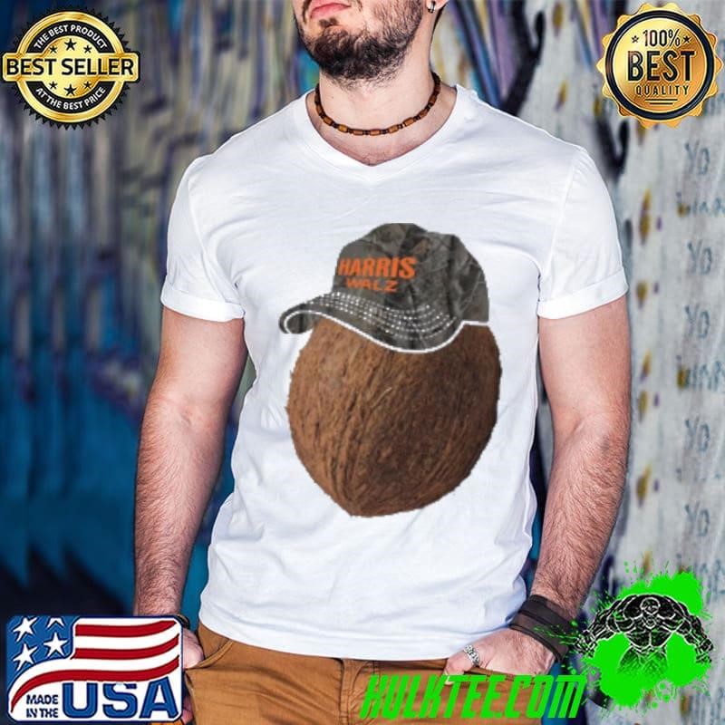 Kamala Harris Tim Walz Coconut Camo Hat Harris Walz Shirt