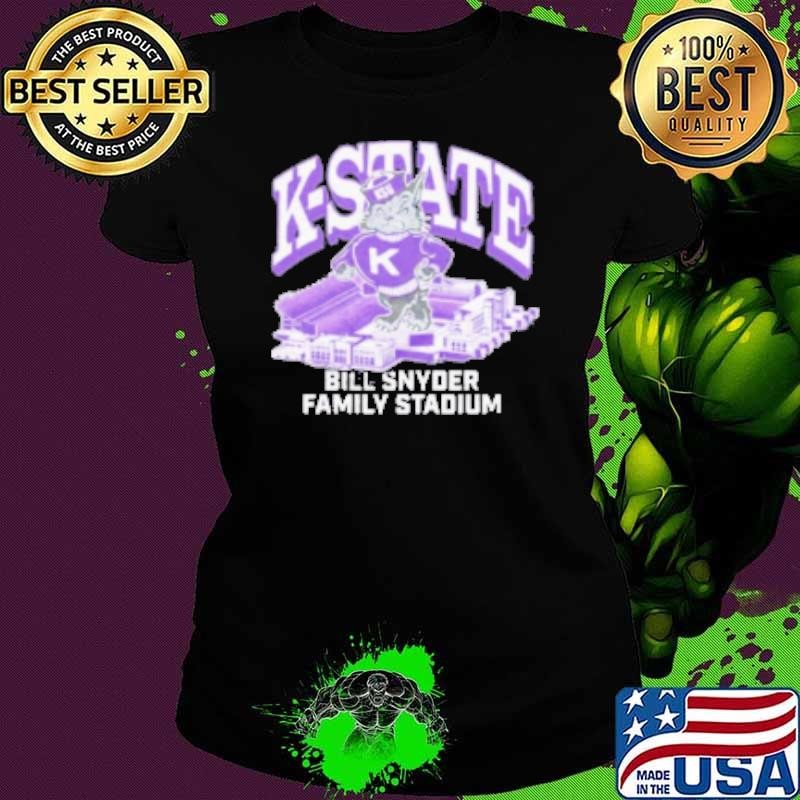 Kansas State Wildcats Bill Snyder Family Stadium Mascot Shirt