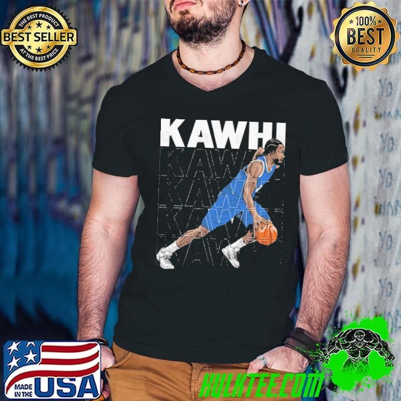 Kawhi Leonard Los Angeles C Repeat an American professional basketball Guys V Neck