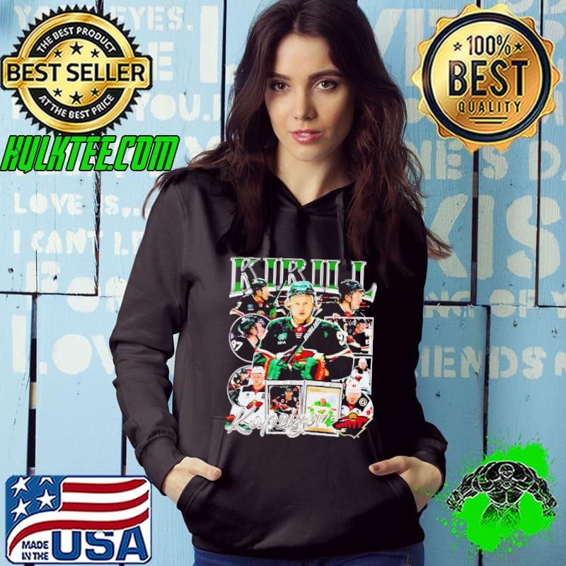 Kirill Kaprizov Wild Hockey Player Vintage Style Retro Shirt
