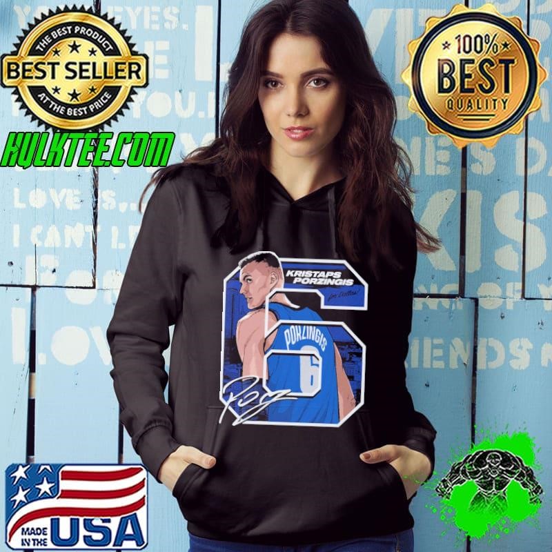 Kristaps Porzingis Latvian professional basketball Dallas Offset T-Shirt