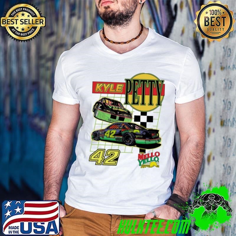 Kyle Petty Mello Yello Vintage Nascar Design T-Shirt