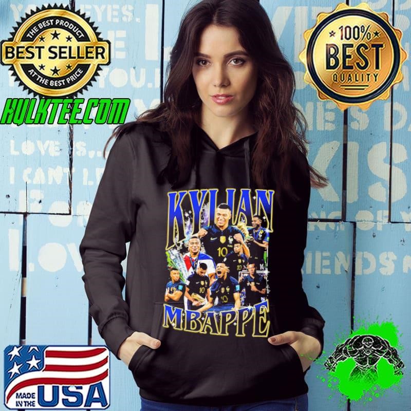 Kylian Mbappe French professional footballer Retro Bootleg T-Shirt
