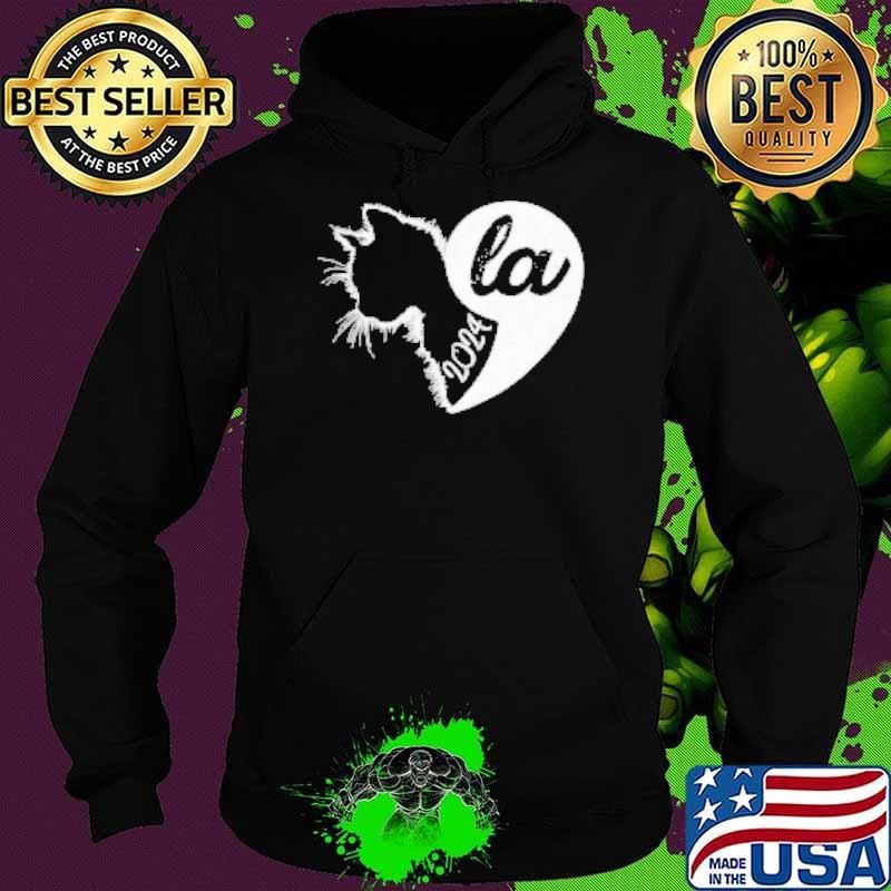 La Cat 2024 Heart Hoodie