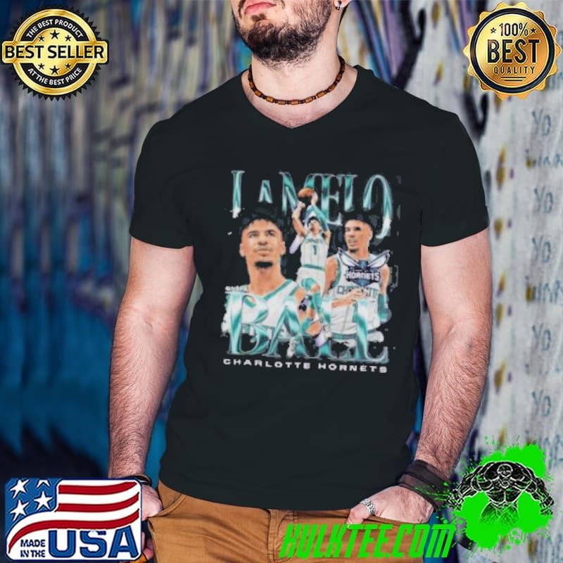 LaMelo Ball Charlotte Hornets Vintage Guys V Neck