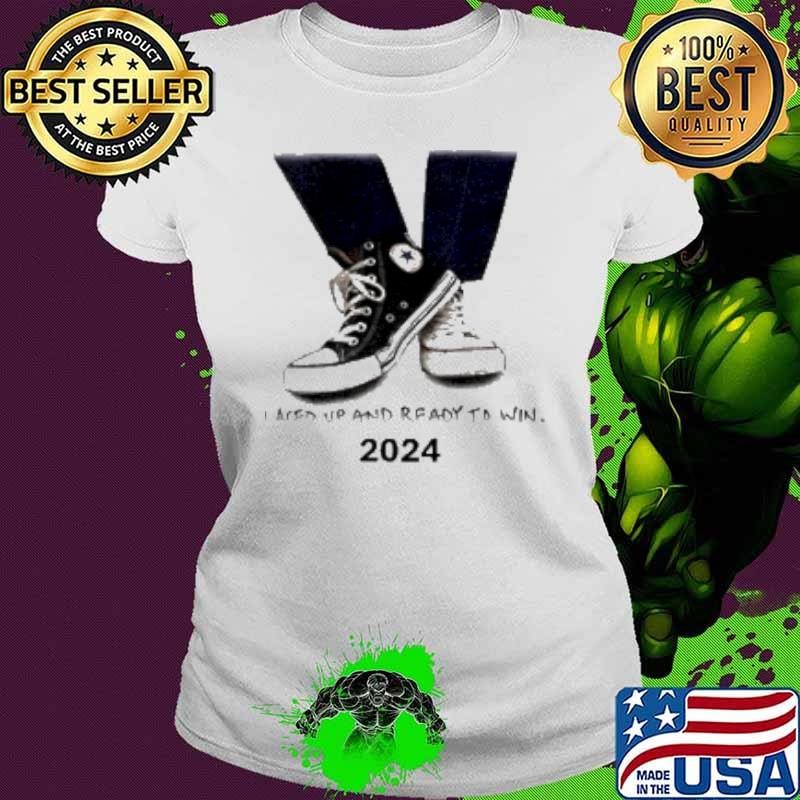 Laced Up And Ready To Win 2024 Shirt