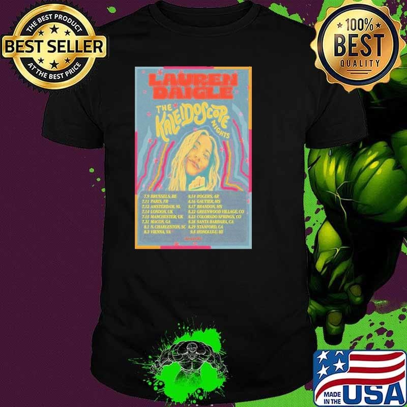 Lauren Daigle The Kaleidoscope 2024 Tour Poster shirt