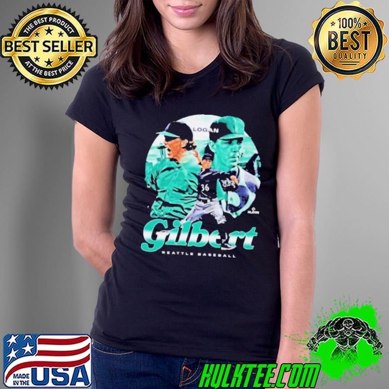 Logan Gilbert Seattle Mariners Vintage Player Shirt