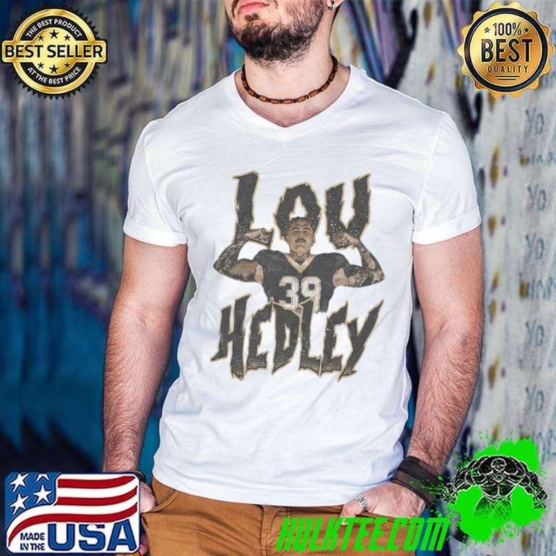 Lou Hedley Australian-born American football punter New Orleans Flex T-Shirt