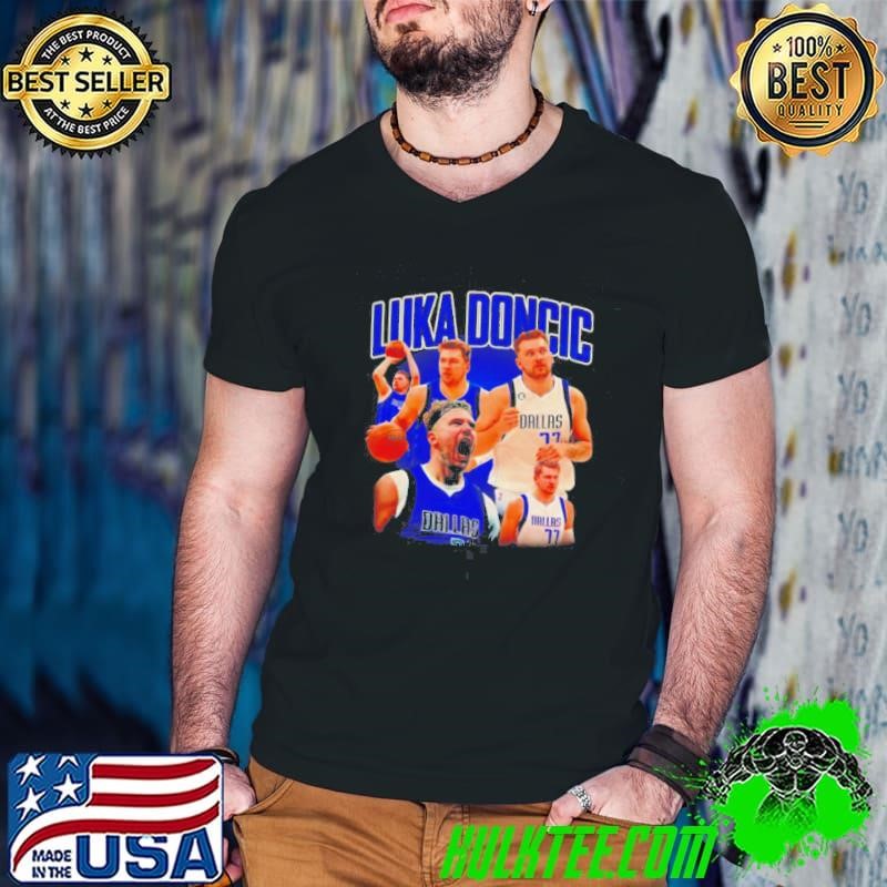 Luka Doncic Dallas Mavericks Vintage Basketball Jersey Shirt