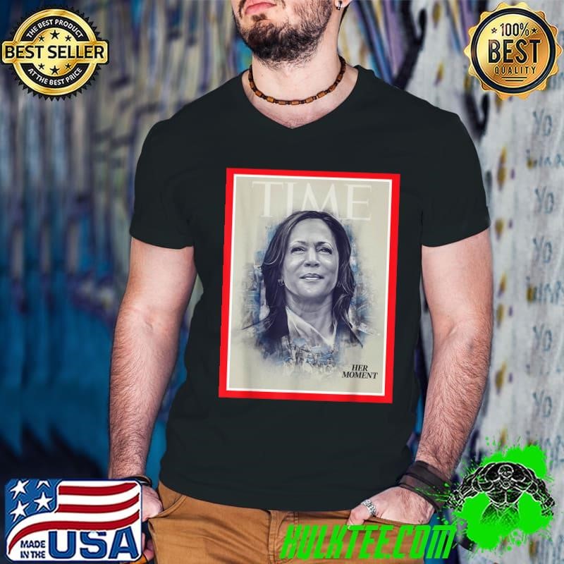 Magazine Cover President Kamala Harris Time Cover Campaign T-Shirt