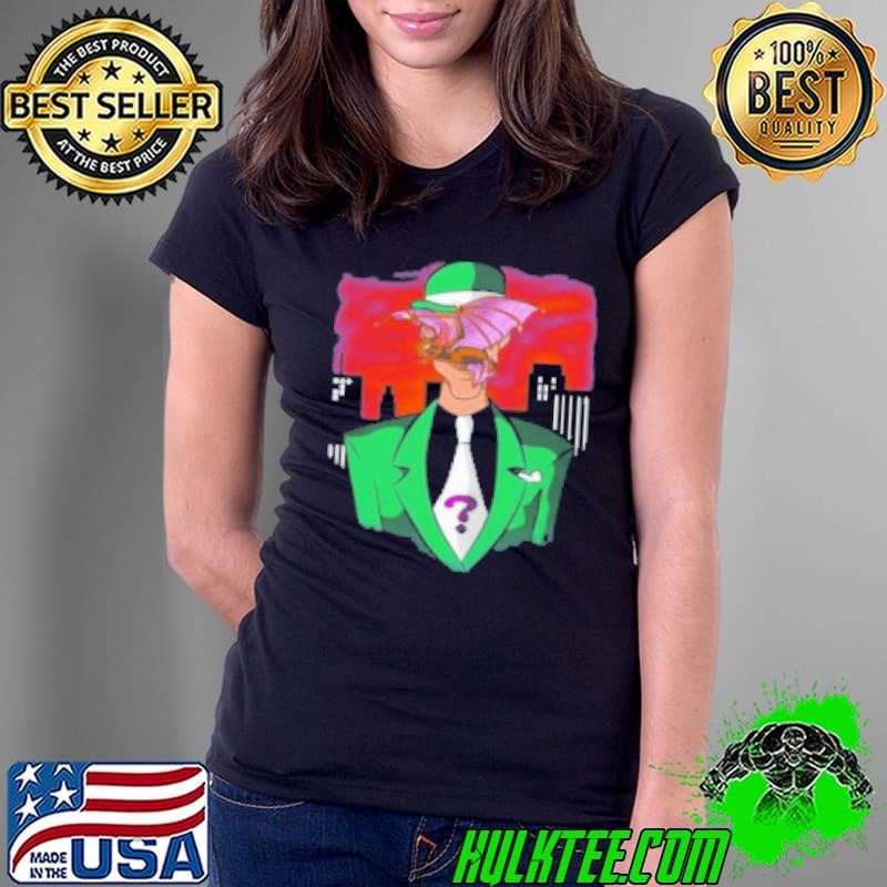Maniac In A Bowler Hat Riddler Shirt