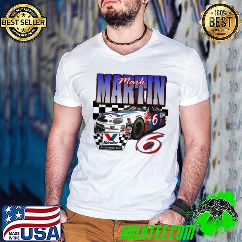 Mark Martin Retro American retired stock car racing driver T-Shirt
