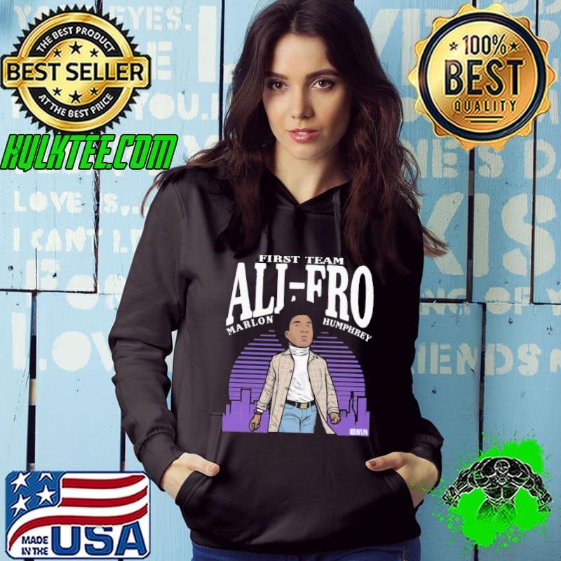 Marlon humphrey all fro toon American professional football cornerback Hoodie