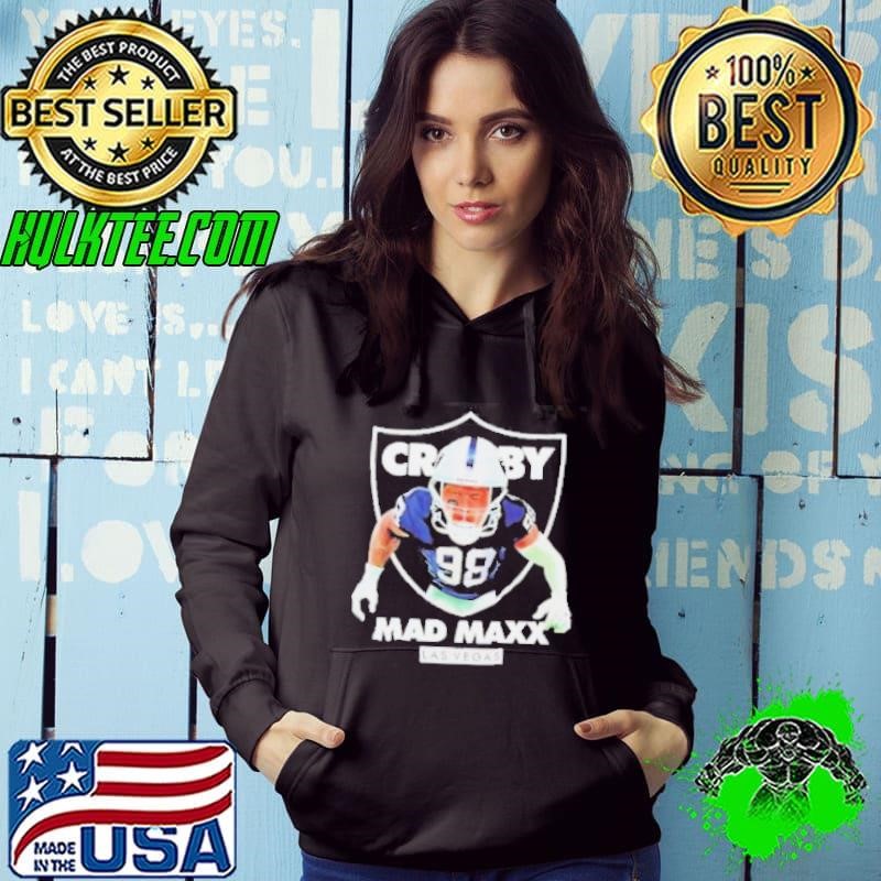 Maxx Crosby Las Vegas Raiders Mad Maxx Cartoon Shirt