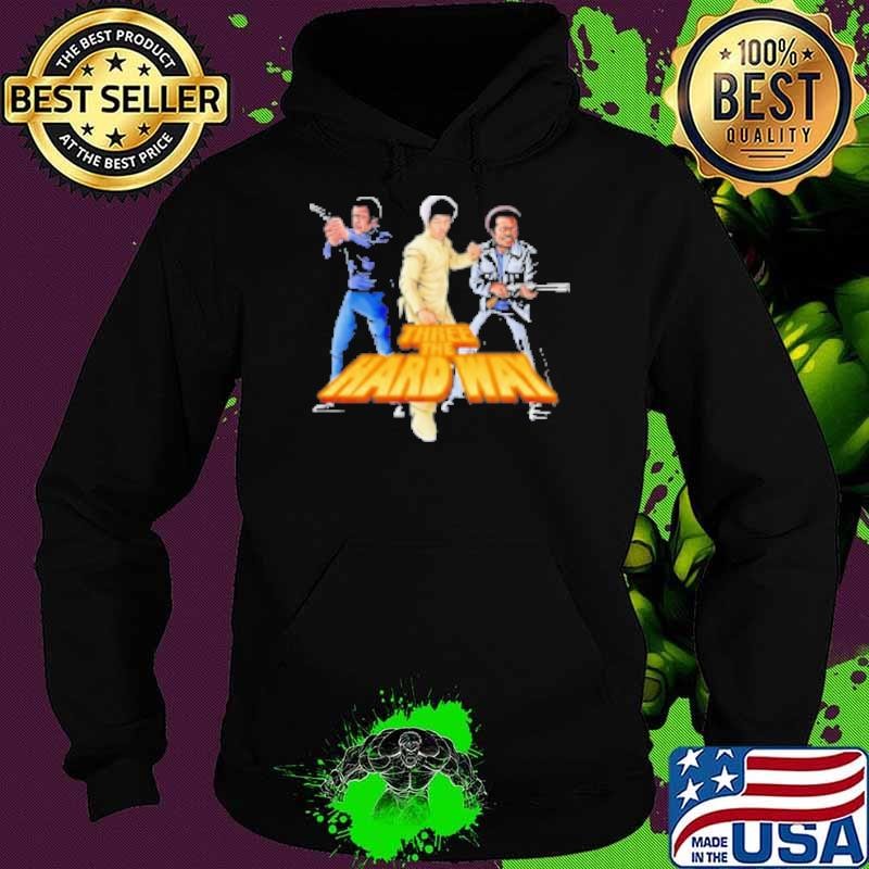 Melanin Classics Three The Hard Way With Jim Kelly Fred Williamson Jim Brown Hoodie