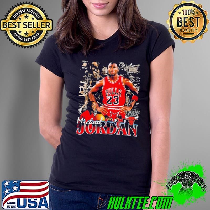 Michael Jordan American businessman former professional basketball Vintage Ladies Tee Michael Jordan American businessman former professional basketball Vintage Ladies Tee