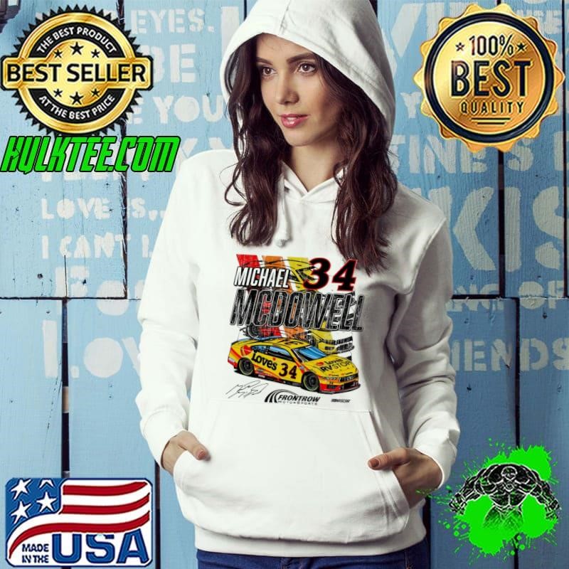 Michael Mcdowell White American professional stock car racing driver Hoodie