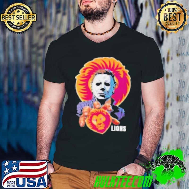 Michael Myers Lions Logo Shirt