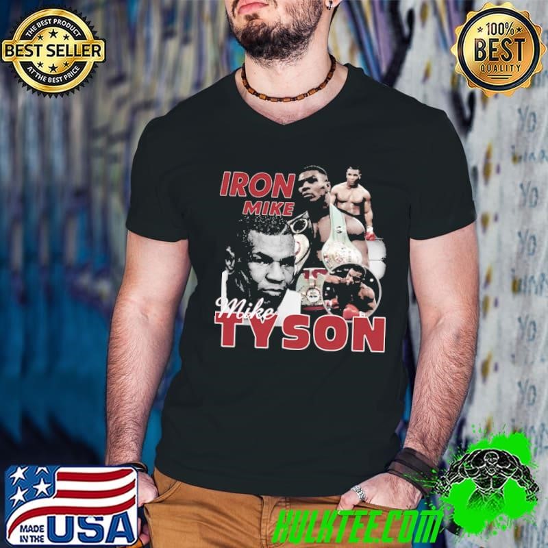 Mike Tyson Iron Mike Collage American professional boxer T-Shirt