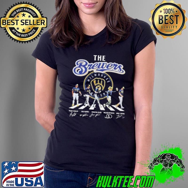 Milwaukee Brewers True Fan The Baseball Legends The Brewers Abbey Road Signatures shirt