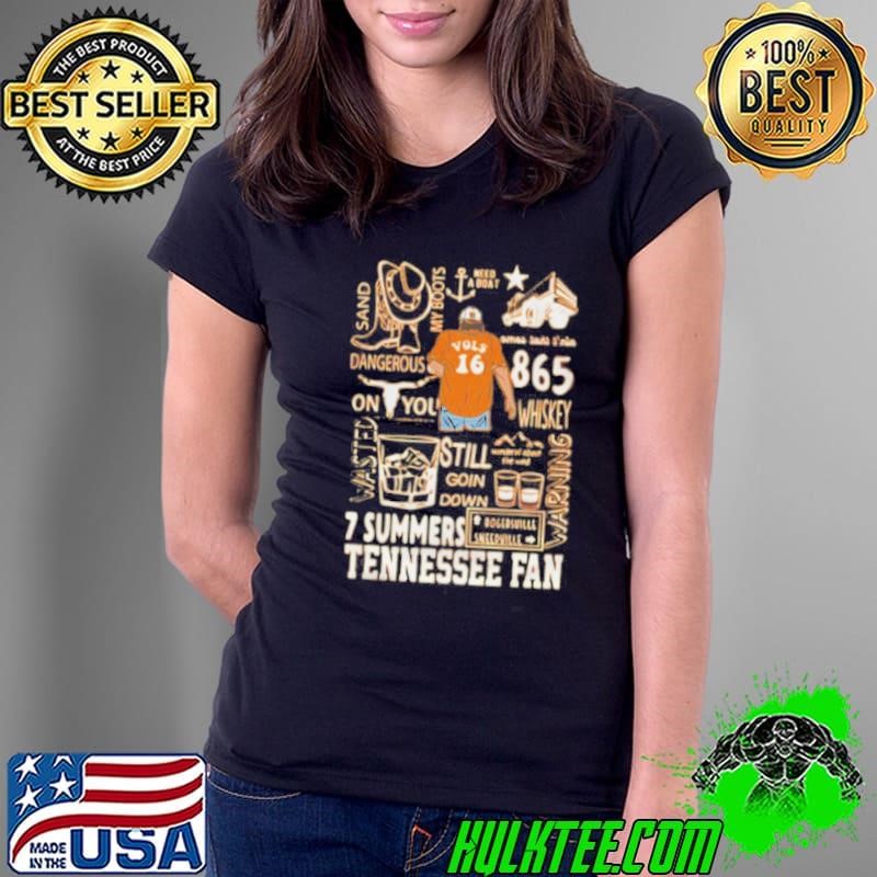 Morgan Wallen Tennessee Volunteers 7 Summers Tennessee Shirt