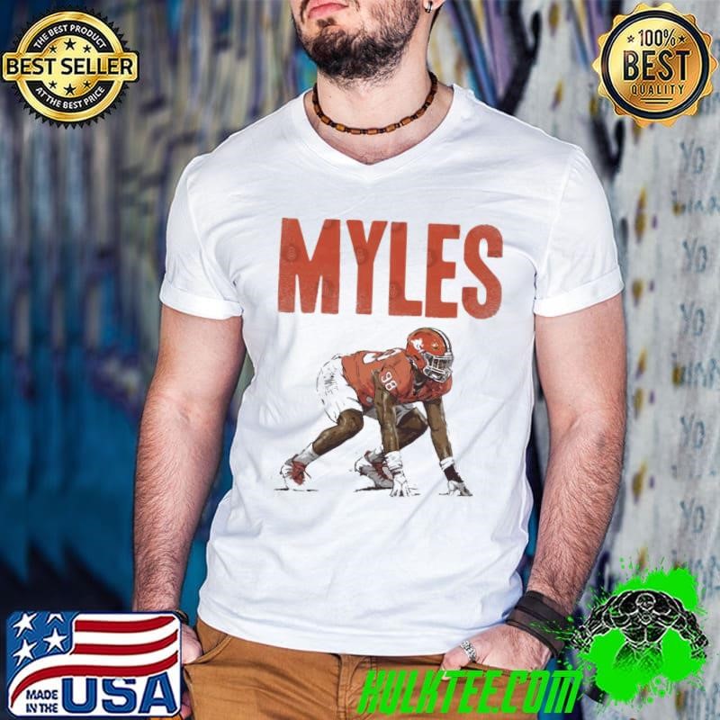 Myles Murphy American football player College Bold T-Shirt