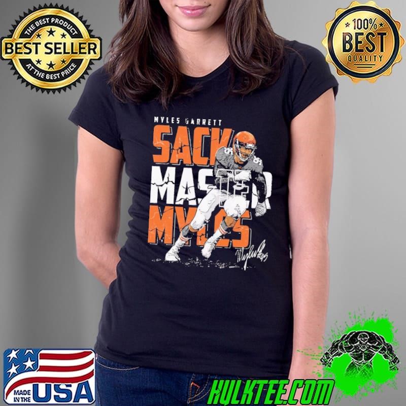 Myles garrett sack master myles American football defensive end T-Shirt