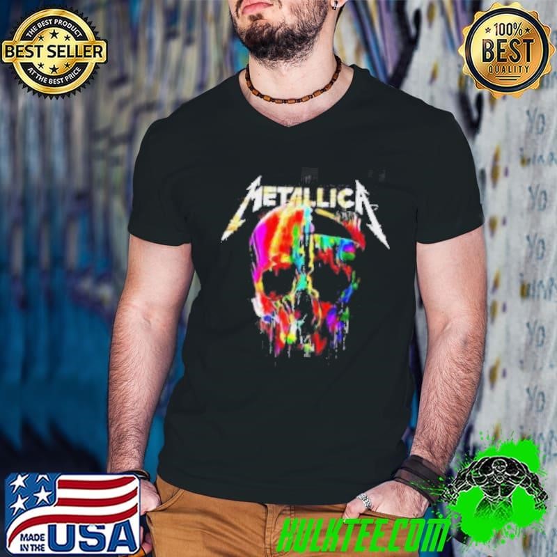 Nice Metallica Skull Color Shirt
