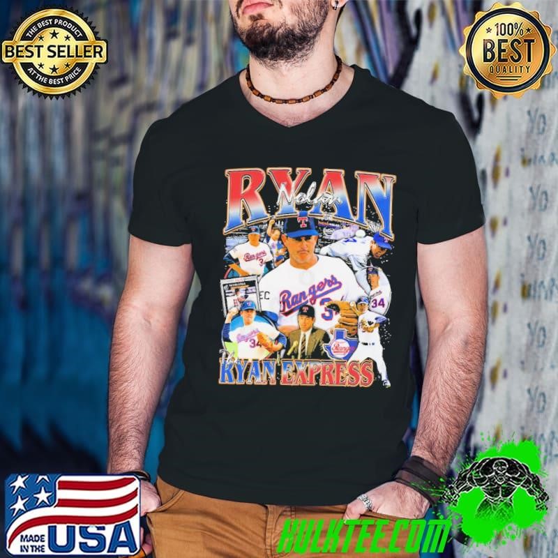 Nolan Ryan The Ryan Express American former professional baseball pitcher T-Shirt