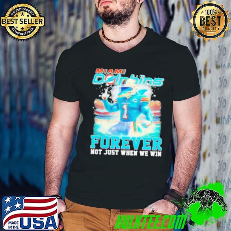 Official Miami Dolphins Mascot Forever Not Just When We Win Shirt